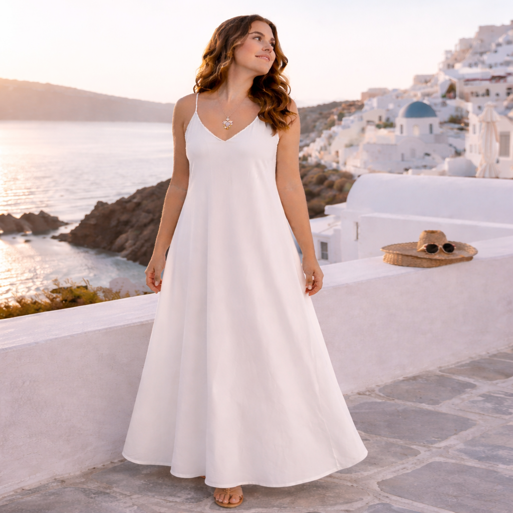 Velorii™ FlowBack Maxi Dress